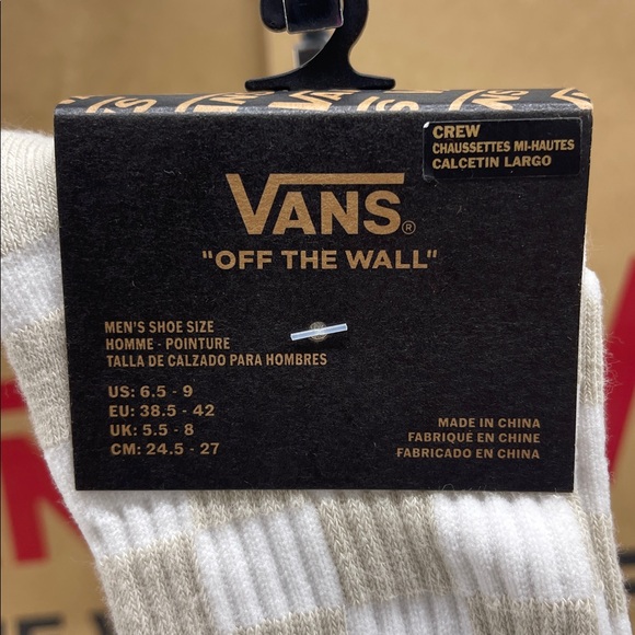 VANS "Off The Wall" Crew socks Checkerboard
Vans socks (1 pair) - Picture 8 of 16
